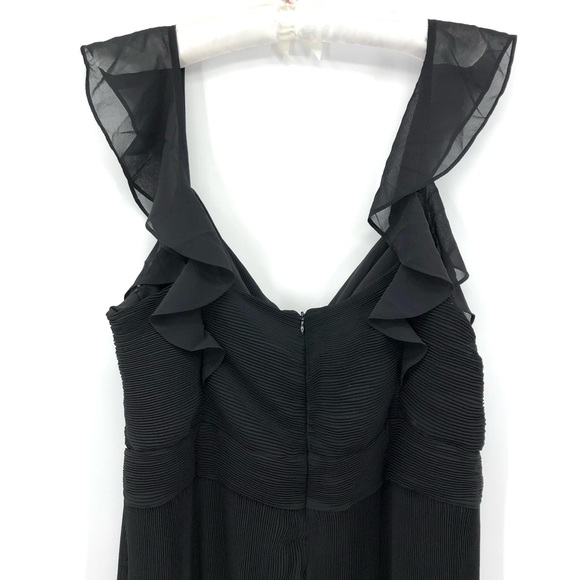 NEW ASTR the Label Black Golden Hour Wide -Leg Cutout Front Jumpsuit Siz… - Picture 10 of 15